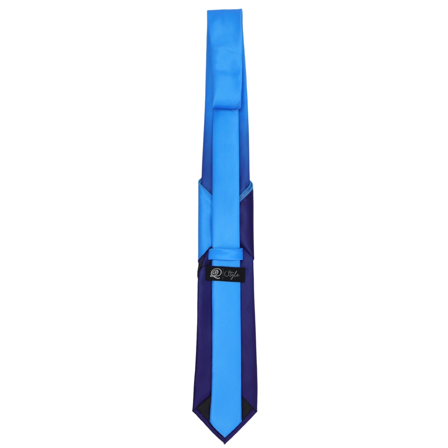 Blue To Light Blue Faded Tie